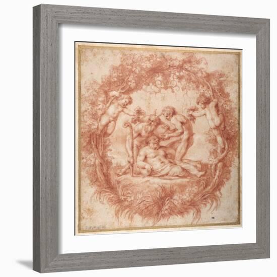 The Design of the Tazza Farnese-Peter Paul Rubens-Framed Giclee Print