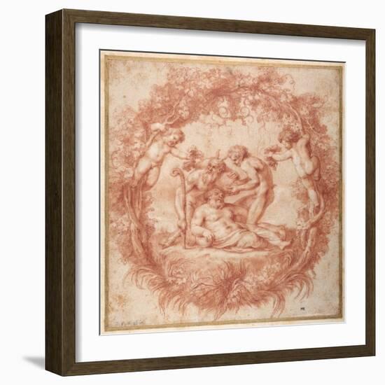 The Design of the Tazza Farnese-Peter Paul Rubens-Framed Giclee Print