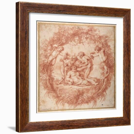 The Design of the Tazza Farnese-Peter Paul Rubens-Framed Giclee Print