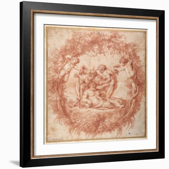 The Design of the Tazza Farnese-Peter Paul Rubens-Framed Giclee Print