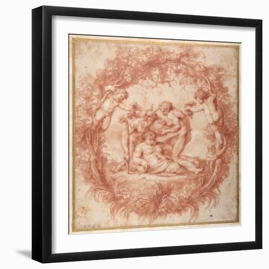 The Design of the Tazza Farnese-Peter Paul Rubens-Framed Giclee Print