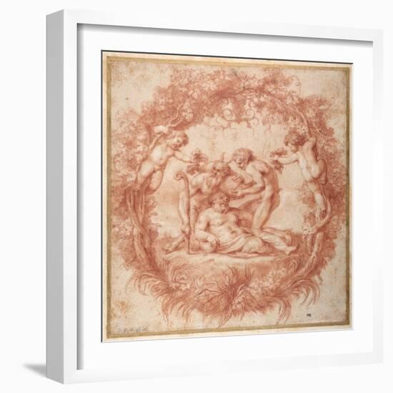 The Design of the Tazza Farnese-Peter Paul Rubens-Framed Giclee Print