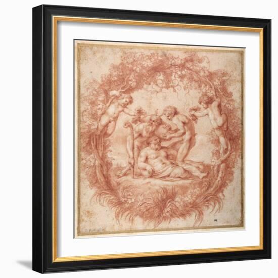 The Design of the Tazza Farnese-Peter Paul Rubens-Framed Giclee Print