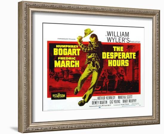 The Desperate Hours, 1955-null-Framed Art Print