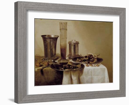 The Dessert, 1637-Willem Claesz. Heda-Framed Giclee Print