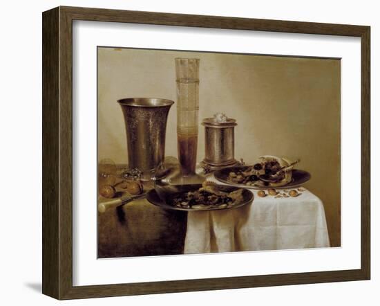 The Dessert, 1637-Willem Claesz. Heda-Framed Giclee Print