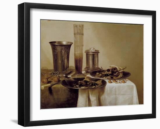 The Dessert, 1637-Willem Claesz. Heda-Framed Giclee Print