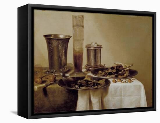 The Dessert, 1637-Willem Claesz. Heda-Framed Premier Image Canvas