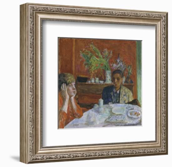 The Dessert, or After Dinner, c.1920-Pierre Bonnard-Framed Art Print