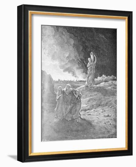 The Destruction of Sodom-Philip Gendreau-Framed Giclee Print