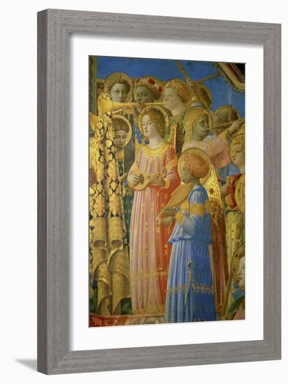 The, Detail Coronation of the Virgin-Fra Angelico-Framed Giclee Print