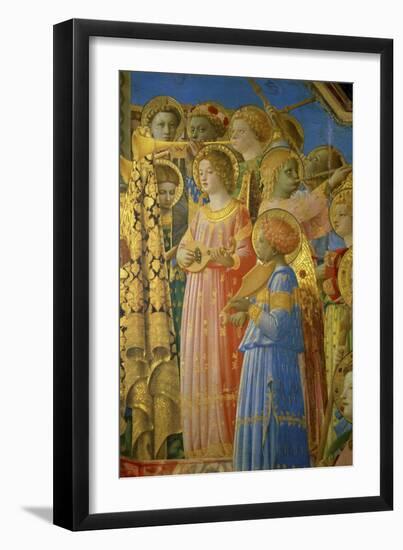 The, Detail Coronation of the Virgin-Fra Angelico-Framed Giclee Print