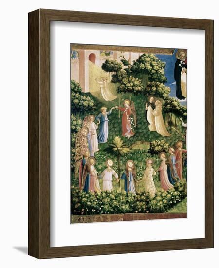 The, Detail Last Judgement-Fra Angelico-Framed Giclee Print