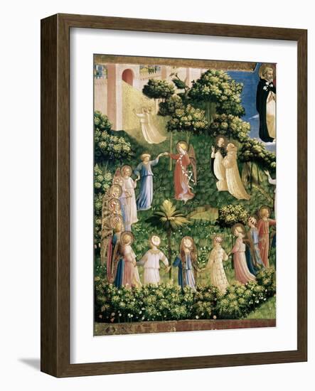 The, Detail Last Judgement-Fra Angelico-Framed Giclee Print