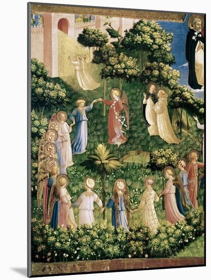 The, Detail Last Judgement-Fra Angelico-Mounted Giclee Print