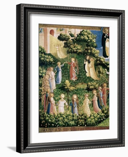 The, Detail Last Judgement-Fra Angelico-Framed Giclee Print