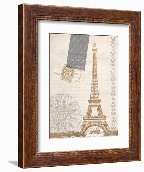 The Details of Eiffel-Morgan Yamada-Framed Art Print