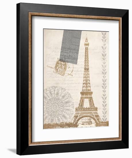 The Details of Eiffel-Morgan Yamada-Framed Art Print