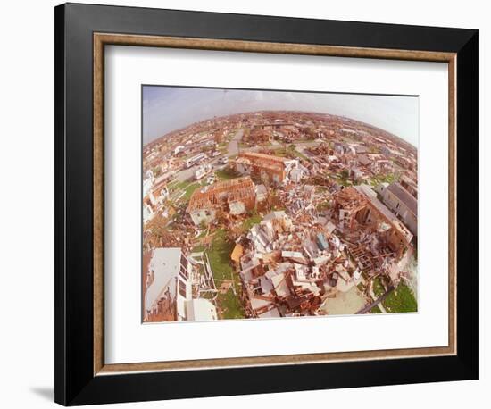 The Devastation Left by Hurricane Andrew is Clear-null-Framed Photographic Print