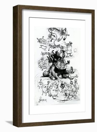 The Devil in the Belfry, 1884-Frederick Stuart Church-Framed Giclee Print