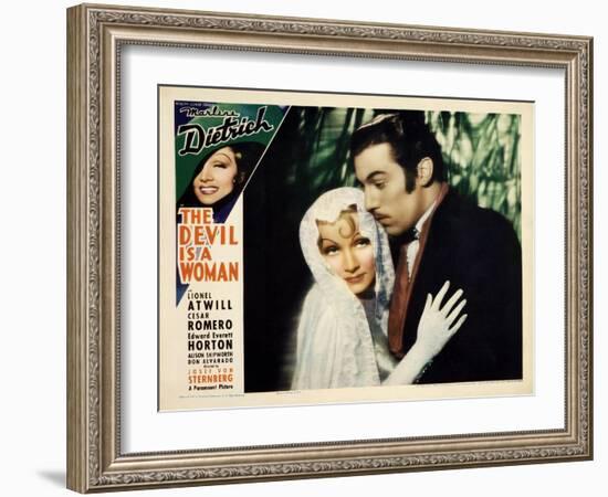 The Devil is a Woman, 1935-null-Framed Art Print