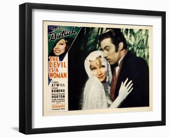 The Devil is a Woman, 1935-null-Framed Art Print