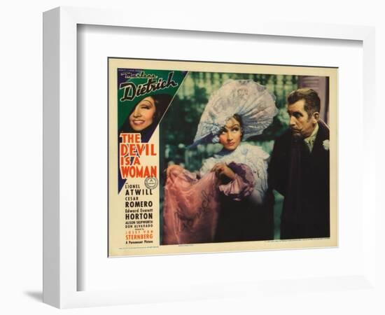 The Devil is a Woman, 1935-null-Framed Premium Giclee Print