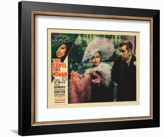 The Devil is a Woman, 1935-null-Framed Art Print