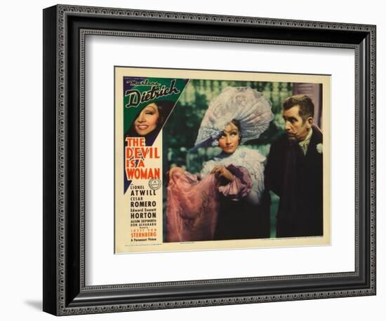 The Devil is a Woman, 1935-null-Framed Art Print