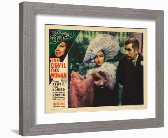 The Devil is a Woman, 1935-null-Framed Art Print