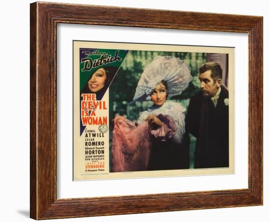 The Devil is a Woman, 1935-null-Framed Art Print