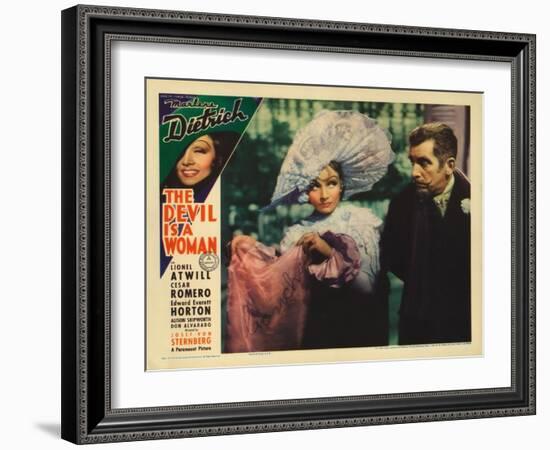 The Devil is a Woman, 1935-null-Framed Art Print