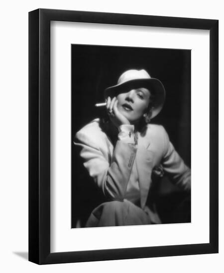 The Devil Is a Woman, Marlene Dietrich, Directed by Josef Von Sternberg, 1935-null-Framed Photographic Print