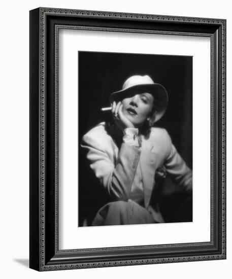 The Devil Is a Woman, Marlene Dietrich, Directed by Josef Von Sternberg, 1935-null-Framed Photographic Print