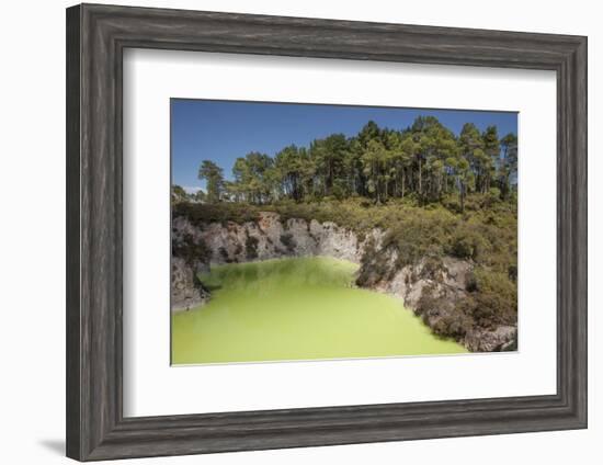 The Devil's Bath, Waiotapu Goethermal Wonderland, Rotorua, New Zealand, Oceania-Jeremy Bright-Framed Photographic Print