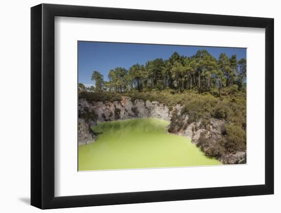 The Devil's Bath, Waiotapu Goethermal Wonderland, Rotorua, New Zealand, Oceania-Jeremy Bright-Framed Photographic Print