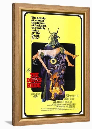 The Devil's Bride, (aka The Devil Rides Out), 1968-null-Framed Stretched Canvas