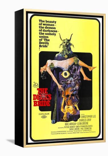 The Devil's Bride, (aka The Devil Rides Out), 1968-null-Framed Stretched Canvas