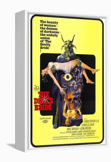 The Devil's Bride, (aka The Devil Rides Out), 1968-null-Framed Stretched Canvas