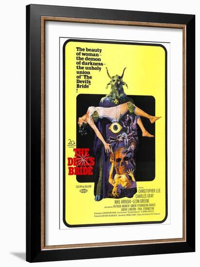 The Devil's Bride, (aka The Devil Rides Out), 1968-null-Framed Premium Giclee Print