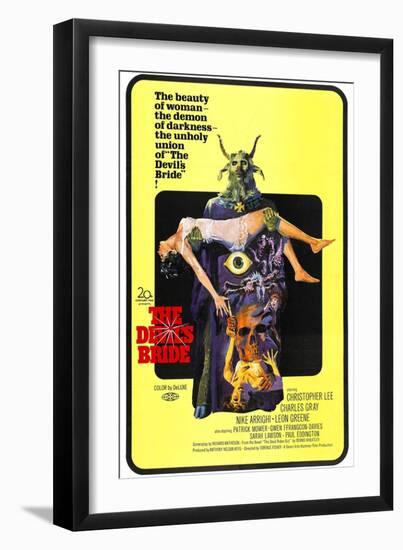 The Devil's Bride, (aka The Devil Rides Out), 1968-null-Framed Premium Giclee Print