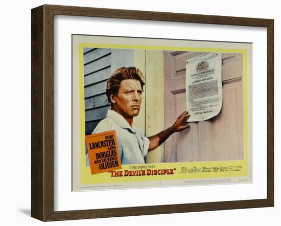 The Devil's Disciple, 1959-null-Framed Art Print