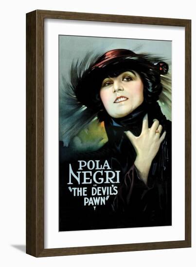 The Devil's Pawn-null-Framed Art Print