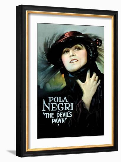 The Devil's Pawn-null-Framed Art Print