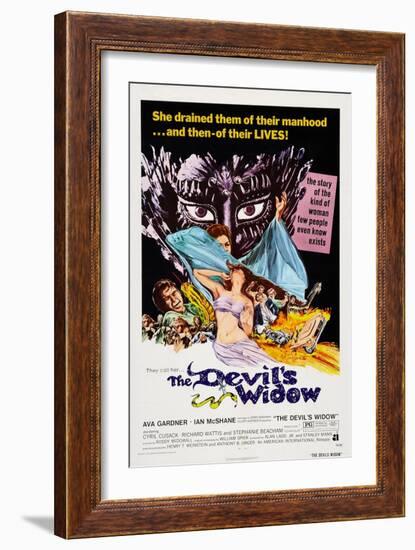 The Devil's Widow, (Aka the Ballad of Tam Lin), Ian Mcshane, Ava Gardner, 1970-null-Framed Premium Giclee Print