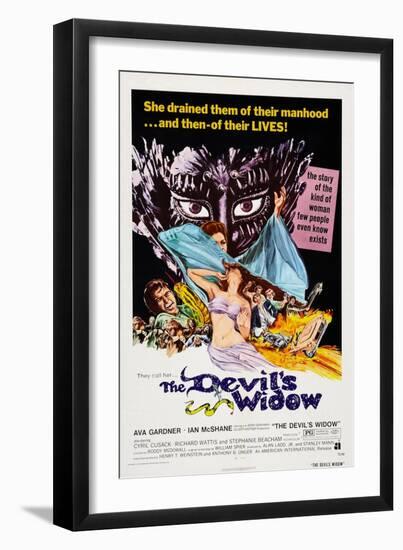 The Devil's Widow, (Aka the Ballad of Tam Lin), Ian Mcshane, Ava Gardner, 1970-null-Framed Art Print