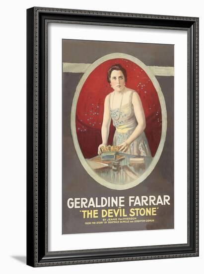 The Devil Stone-null-Framed Premium Giclee Print