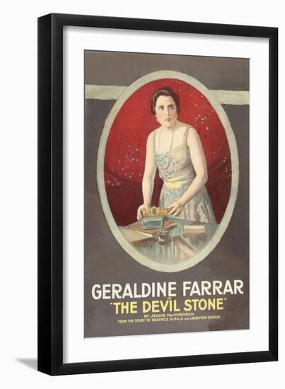 The Devil Stone-null-Framed Art Print