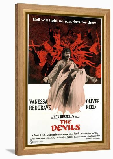 The Devils, Oliver Reed, Vanessa Redgrave, 1971-null-Framed Stretched Canvas
