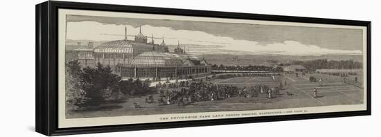 The Devonshire Park Lawn Tennis Ground, Eastbourne-null-Framed Premier Image Canvas